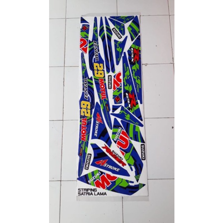striping variasi satria fu lama sticker variasi satria fu barong