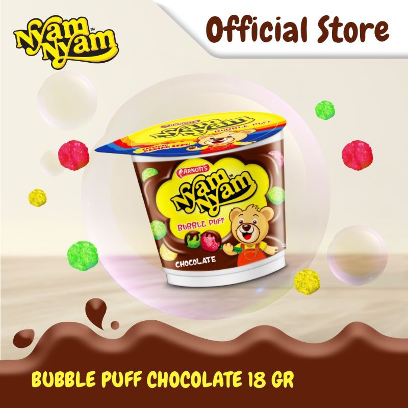 

Nyam-Nyam Bubble Puff Chocolate 18 gr