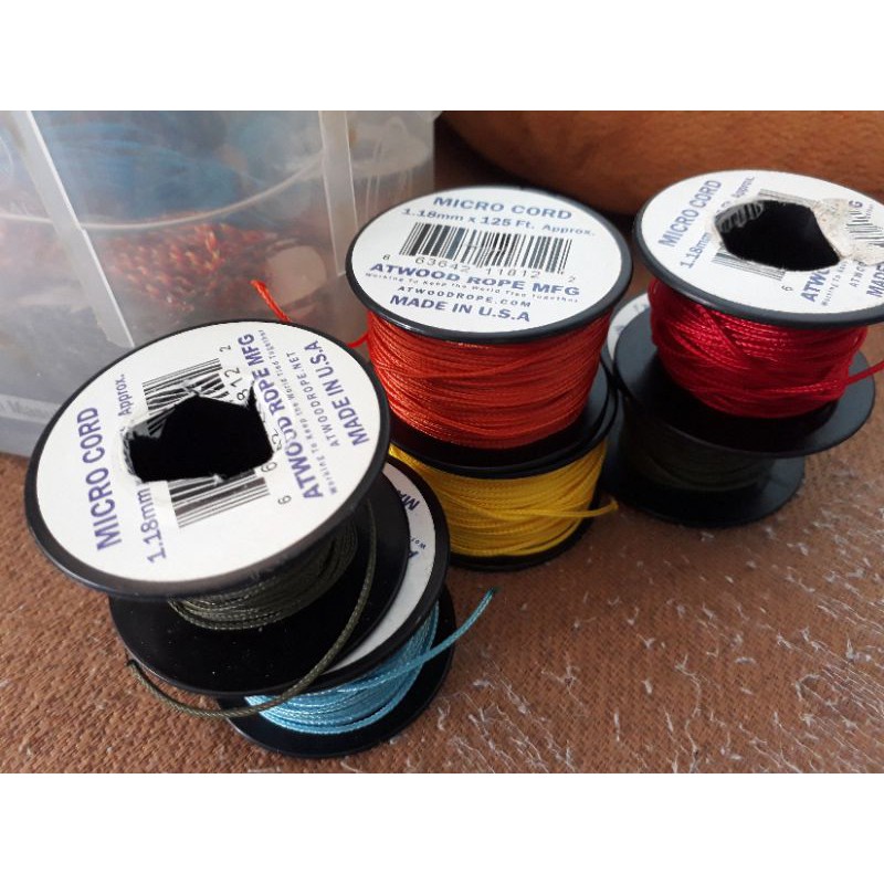 Microcord 1.18mm Atwood Genuine Paracord Micro