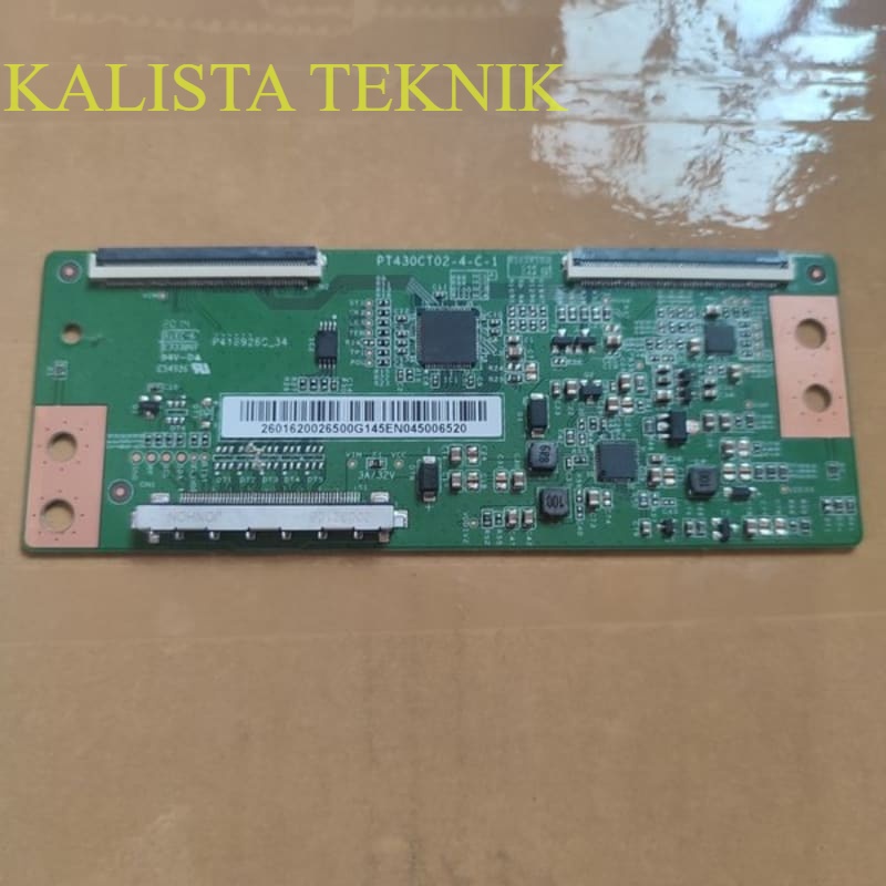 Tcon T con Ticon Tikon board logic panel tv led polytron PLD 43B150 - PLD43B150 ori