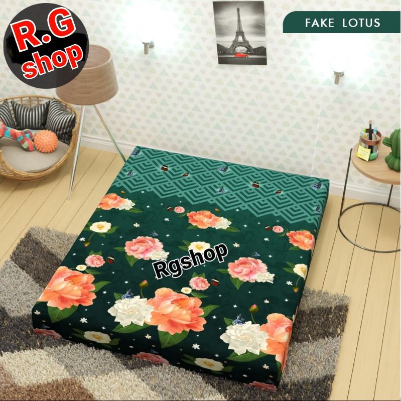 Sarung kasur busa Resleting/Seprei Resleting 200x90x5/200x90x10 Sarung kasur Resleting/Cover kasur b