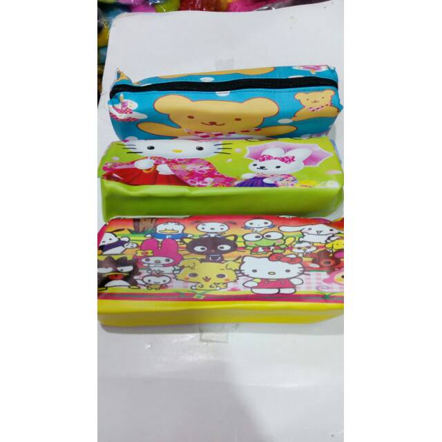 

Tepak pensil, bulpoin karakter 1bks isi 4pc