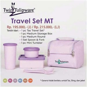 Travel Set Tulipware
