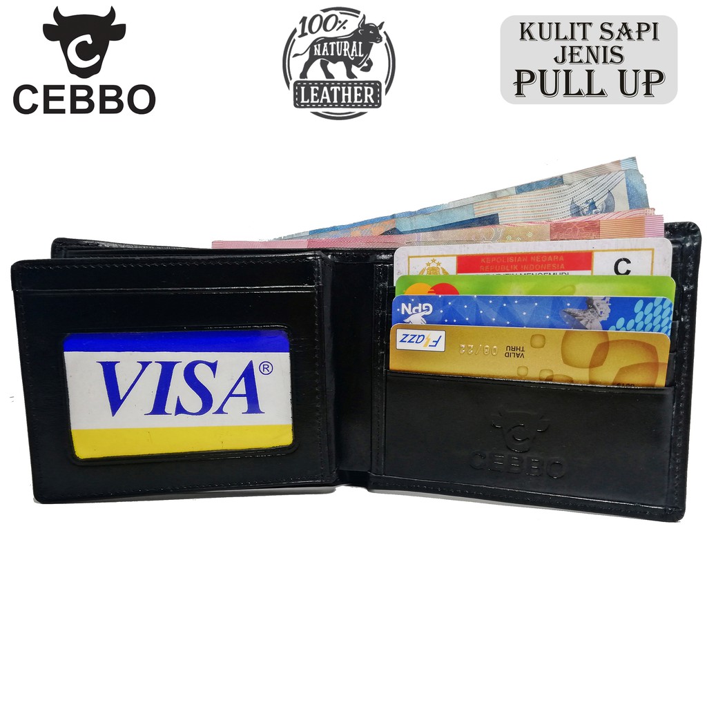 Dompet Pria Kulit Sapi Model Lipat 2