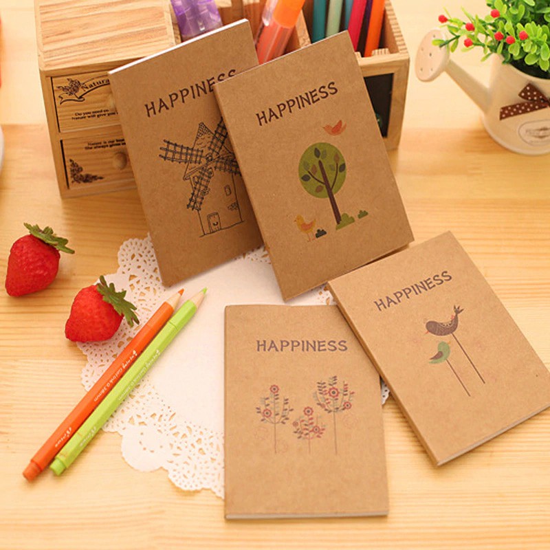 

INDORETAIL | 40 Lembar Kosong Halaman Notebook Portable Tangan Dicat Kosong Sketsa Seni Menggambar