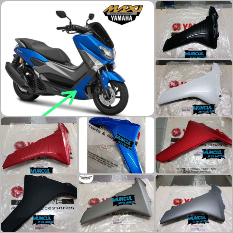 Cover sayap body bawah NMAX N MAX Old lama 2015-2019 kanan/kiri Original Yamaha (satuan) genuine par