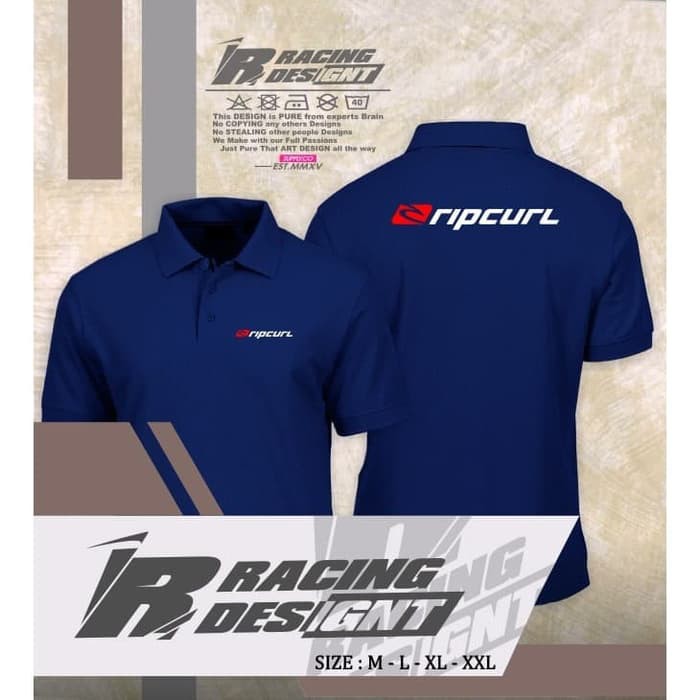 Poloshirt / Kaos Polo Ripcurl Terbaru Kualitas Distro -kstyle