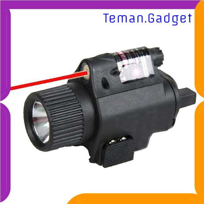 TG-IDI TaffLED Senter Senapan Quick Release Rail Mount + Laser - JGSD