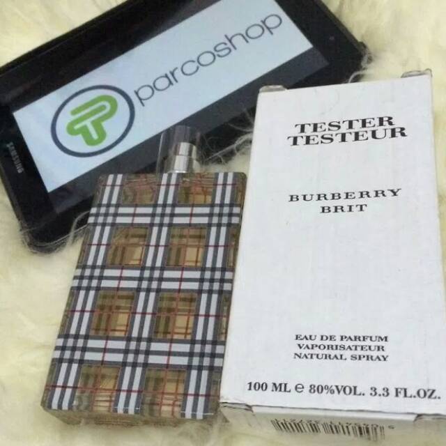 Parfum original 100 % tester + box BURBERRY BRIT WOMEN