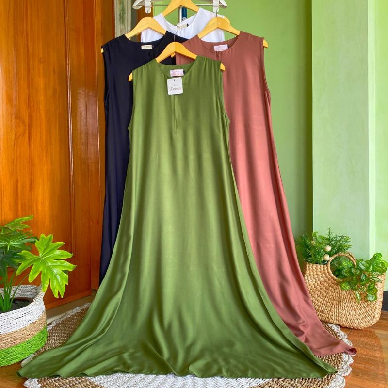 Royale - inner gamis kutungan katun rayon twill