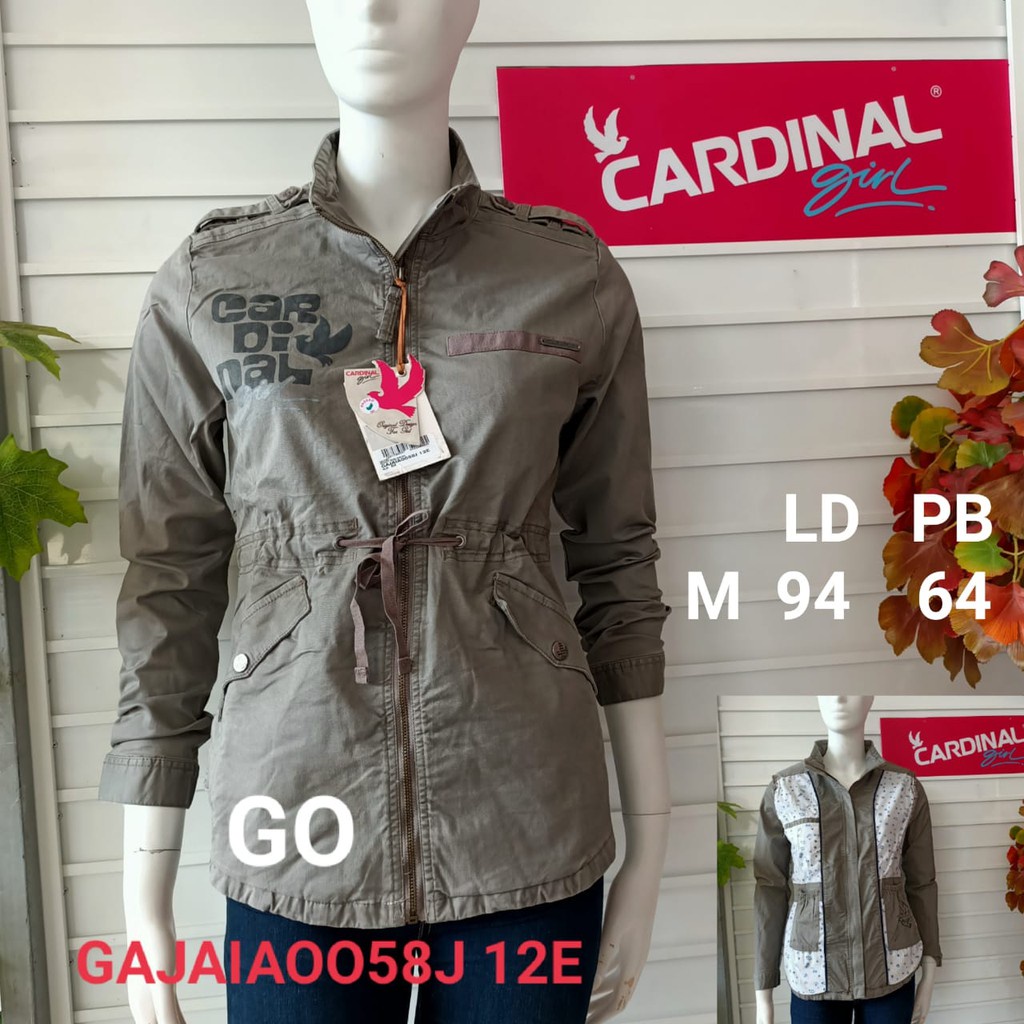 BB CARDINAL GIRL CA JAKET Pakaian Wanita Cardinal Original Outerwear Sweater Jaket Perempuan