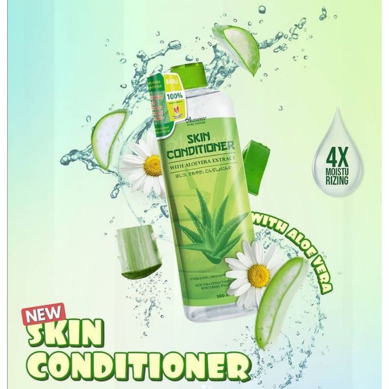 Autumn Skin Conditioner With Hatomugi / Aloevera Extract 500ml