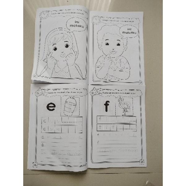 buku ayo belajar menulis 1&amp;2 (19x27cm)