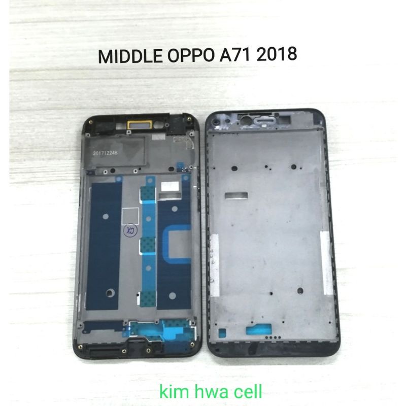 middle frame lcd oppo a71 / tulang lcd oppo a71