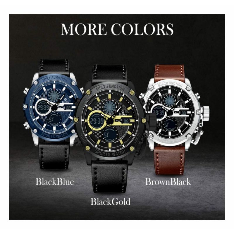 Jam Tangan Pria Original BIDEN 0211