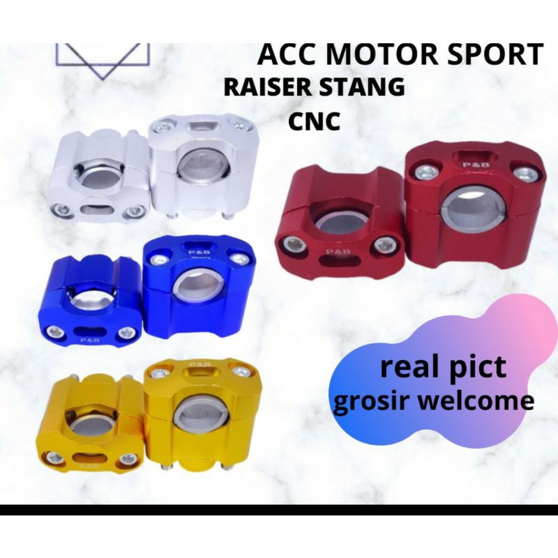 raiser stang peninggi stang cnc vixion dll universal