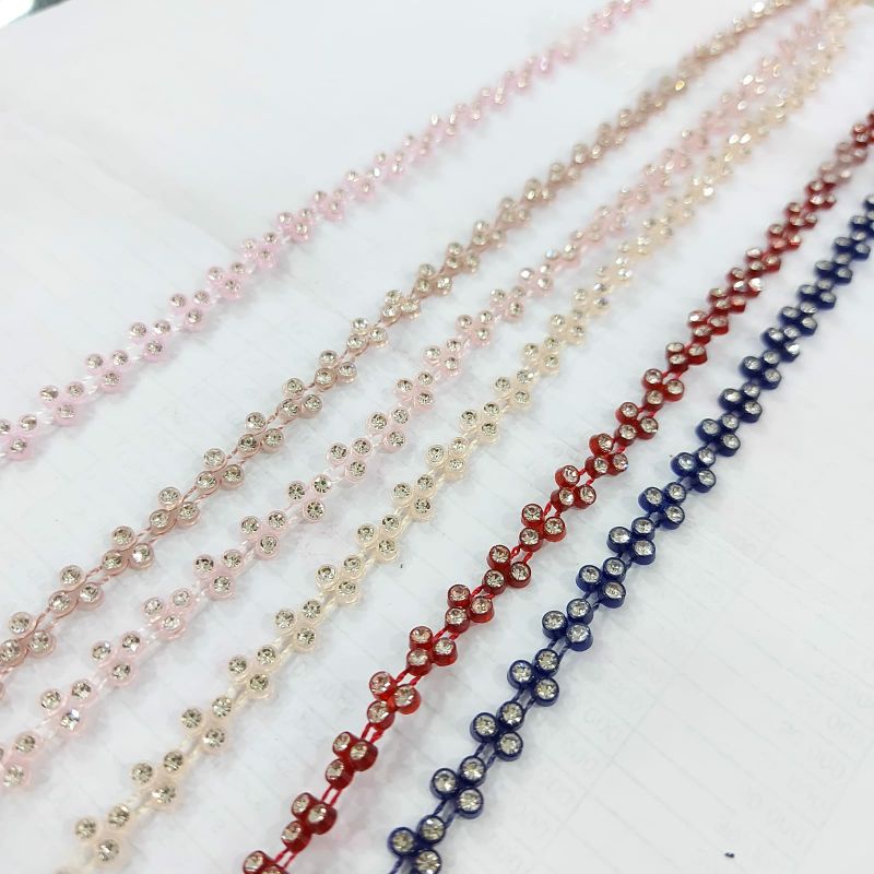 Diamond rangkai tiga mata/payet 3 mata/payet rangkai