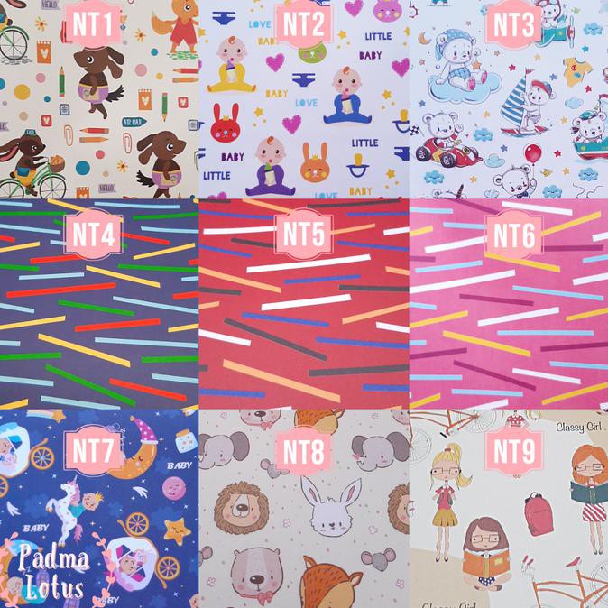 

Buruan Beli.. Kertas Kado Aneka Motif Bunga Shabby Sakura