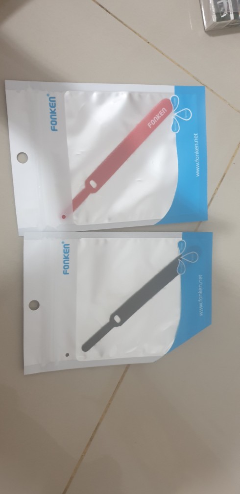 Fonken 20pcs Usb Cable Winder Organizer Tape Home Harness Finishing Fixed Hdmi  Pc Power Wire Ties