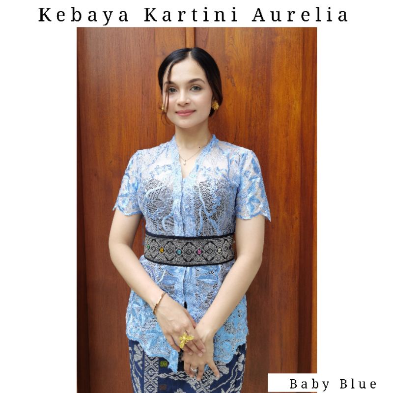 Atasan Kebaya Kartini Lengan Pendek Aurellia