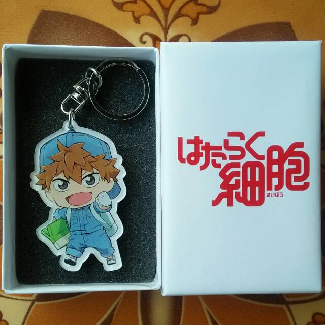 Gantungan Kunci Anime Hataraku Saibou Karakter Sel B
