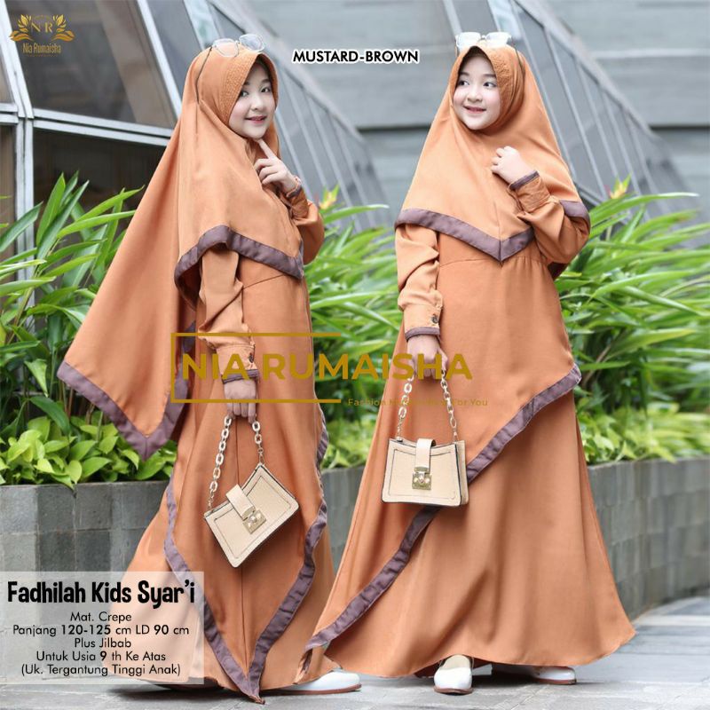 Fadhilah syari kids ori naura