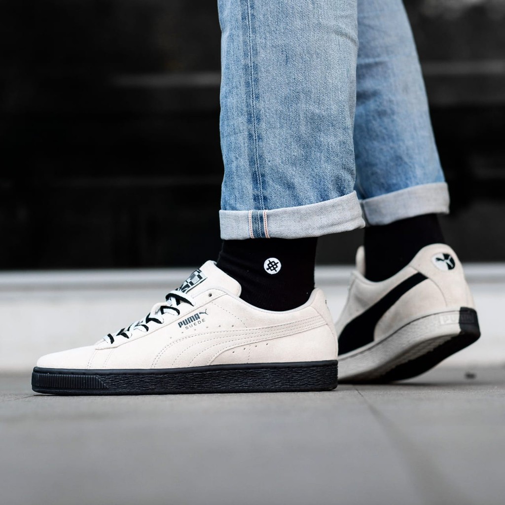 SEPATU SNEAKERS PUMA SUEDE OTHRSIDE WHITE ORIGINAL PRIA WANITA/SEPATU PUMA SUEDE ORIGINAL/SNEAKERS