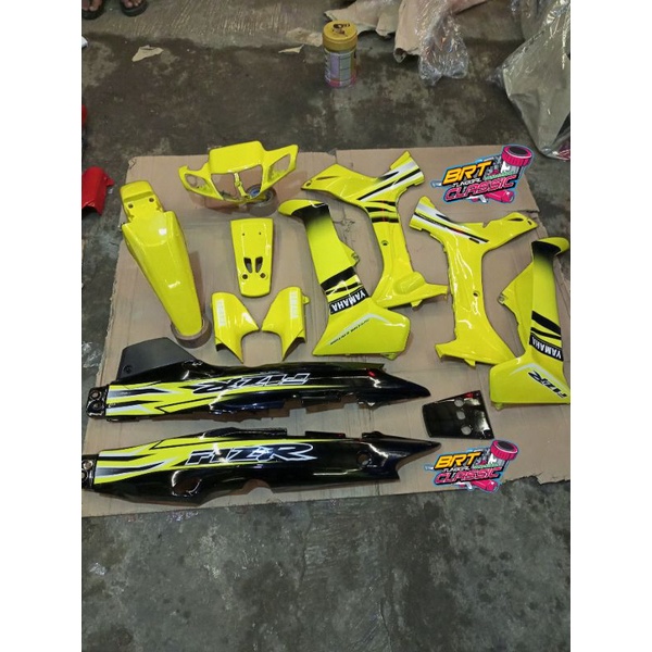 body bodi fiz r full set halus warana hitam kuning