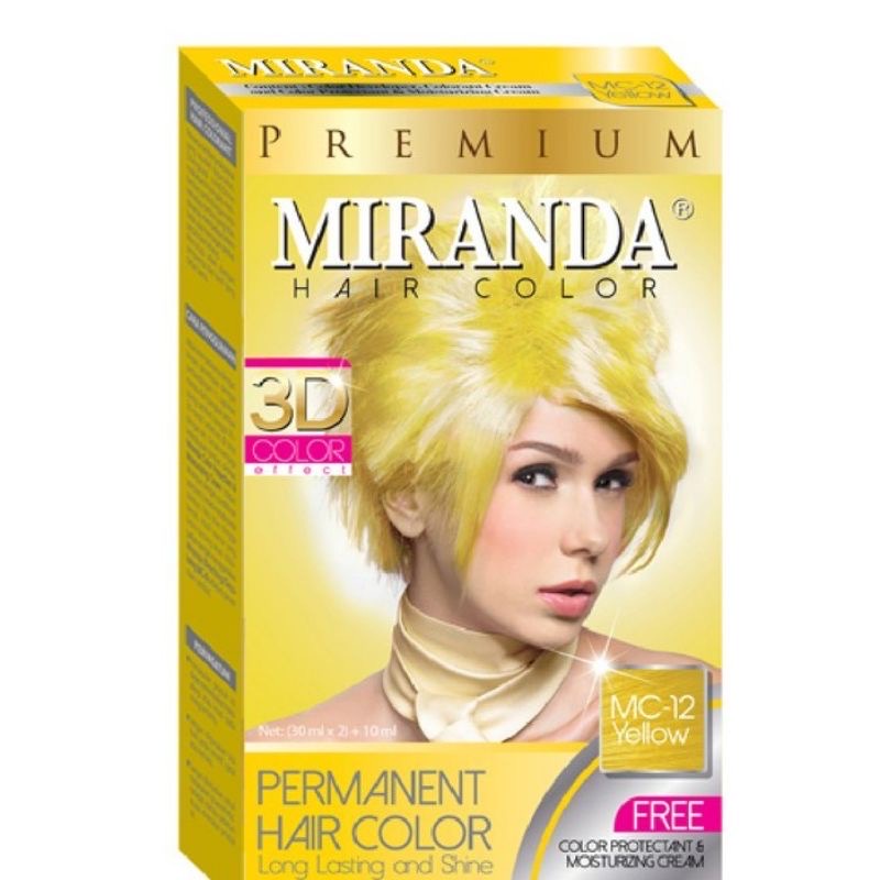 Miranda Hair Color MC-12 Yellow