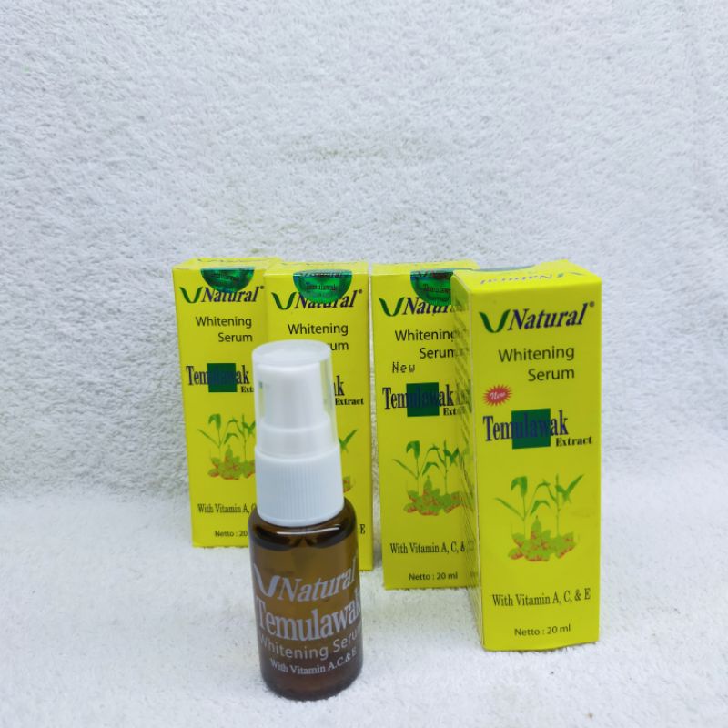 VNatural Whitening serum Temulawak original BPOM