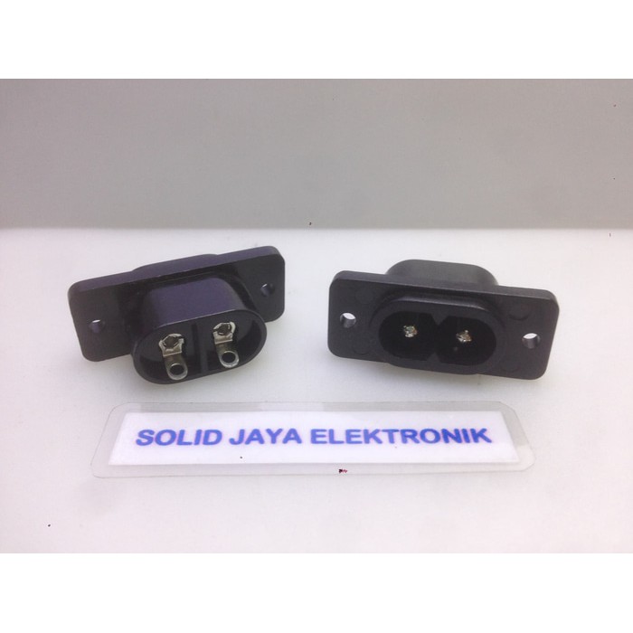 Soket AC 2 Pin - Soket AC Power 2 pin AC IN  Soket Listrik