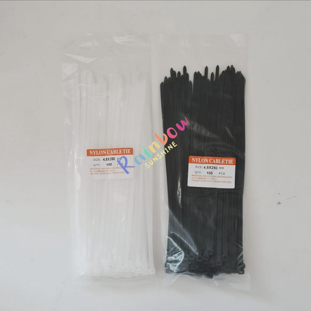 Kabel Ties 4,8x250mm Cable Tie/Kabel Tie/Cable Ties Pengikat Kabel