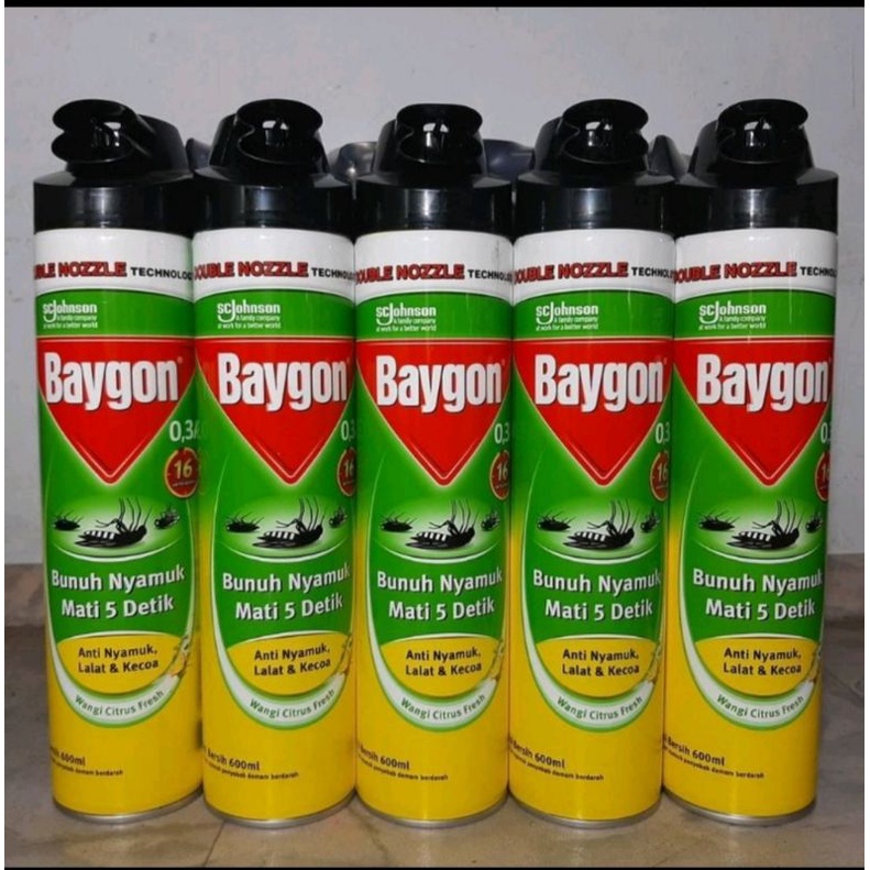 Baygon aerosol Citrus 600ml