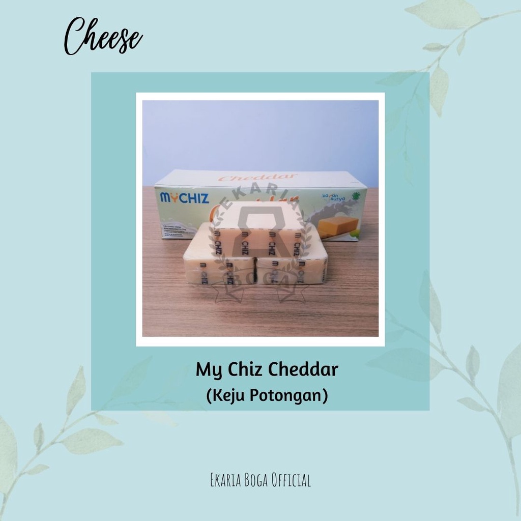 KEJU | KEJU CHEDDAR | MY CHIZ CHEDDAR CHEESE | MYCHIZ CHEDDAR KILOAN | REPACK 250GR