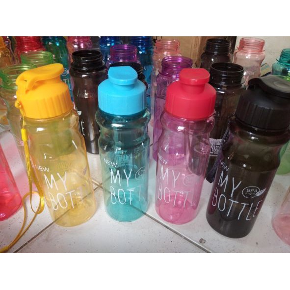 souvenir botol minum my botol + sablon