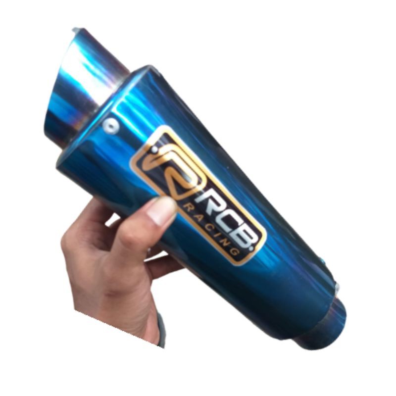 silincer Knalpot RCB Bluemoon inlet 50 mm