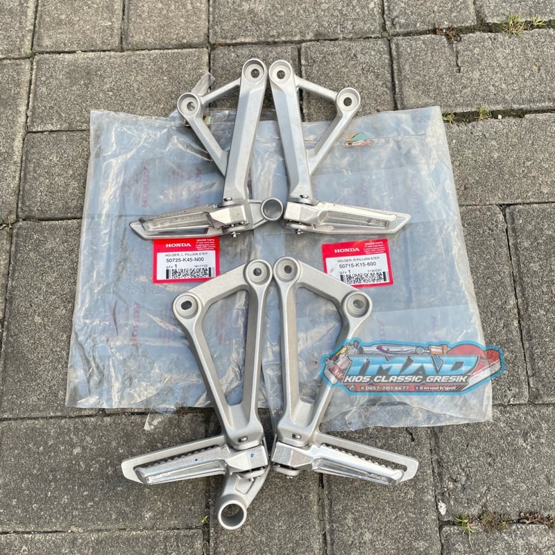 POSTEP CBR K15 K45 FOOTSTEP CBR CB650 CB500 ORIGINAL BARU