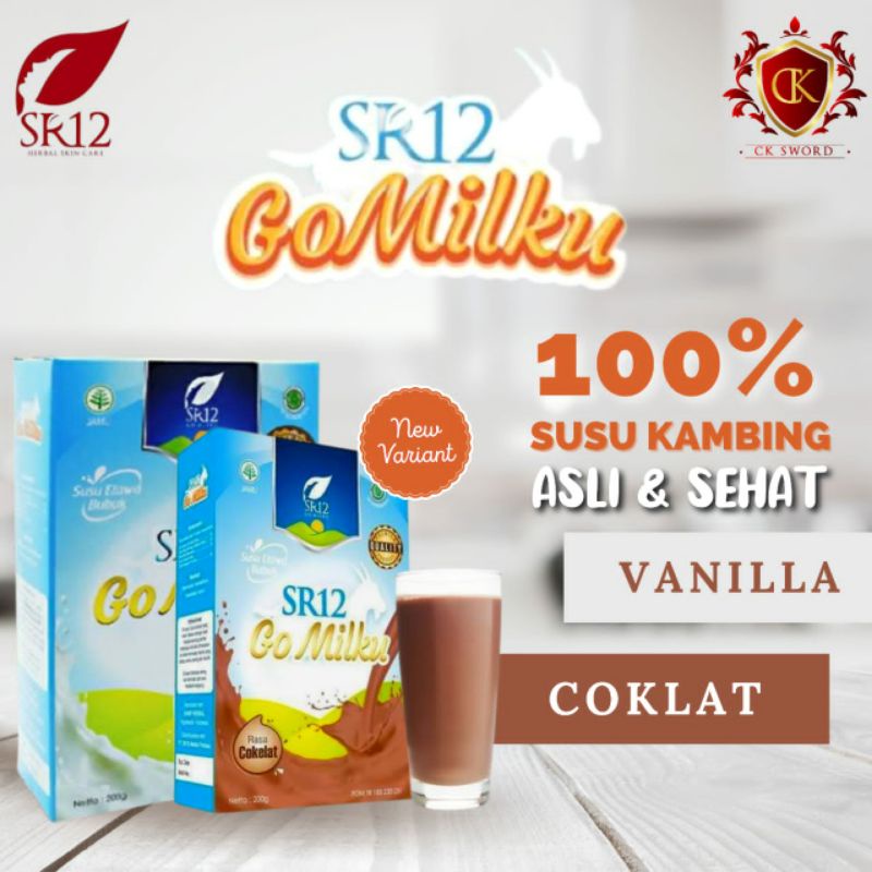 

Gomilku SR12/susu kambing etawa/penambah nafsu makan /pelancar asi/obat lambung/obat diabetes