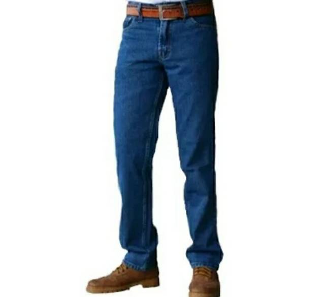 Celana jeans pria/Celana jeans standar/Celana jeans Reguler 505.
