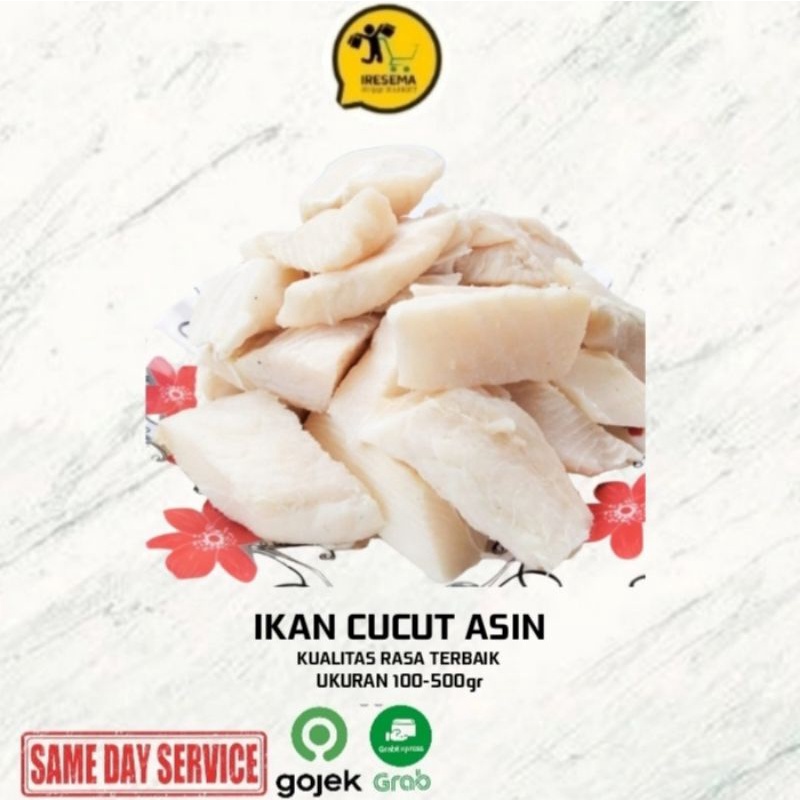 

IKAN CUCUT ASIN SUPER UKURAN 100-500gr IKAN ASIN CUCUT ASIN