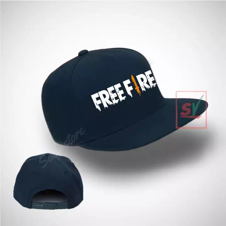 Snapback Anak Hiphop Bordir Freefire Snapback Anak Laki laki perempuan Umur 3-12 Tahun