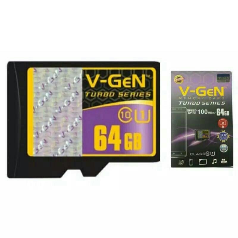 MVT4G | Micro SD VGen 64 GB class 10 TURBO | ZH
