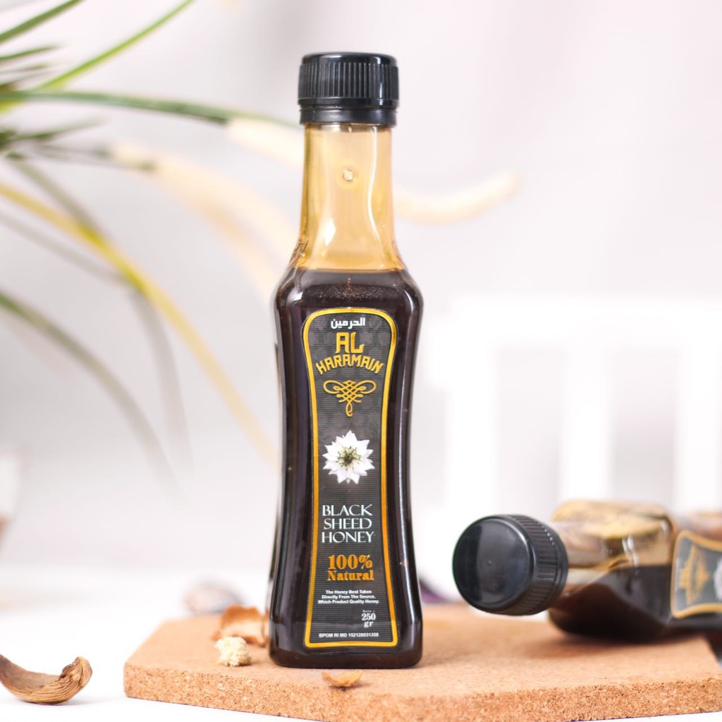 

Madu AL AL HARAMAIN 250 gr Original Madu Habbatussauda Blackseed Honey