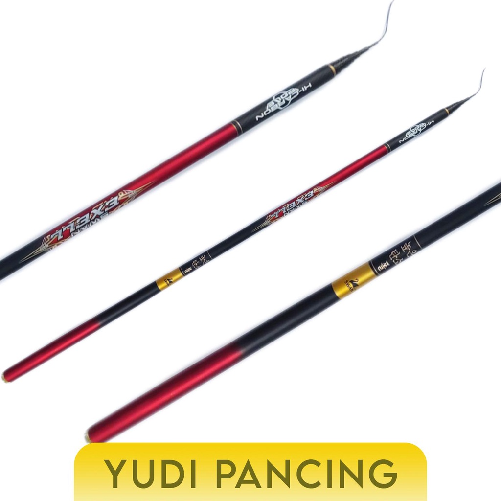Joran Pancing Tegek Swan Excell 360 450 cm