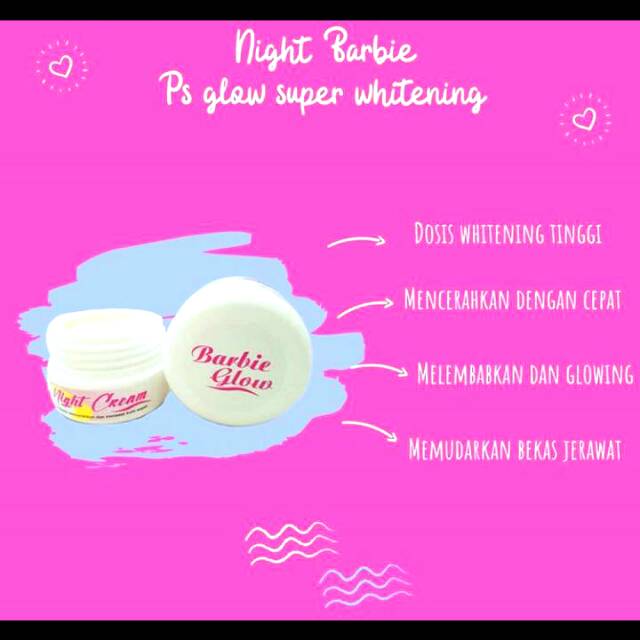 Night Berbie Ps Glow