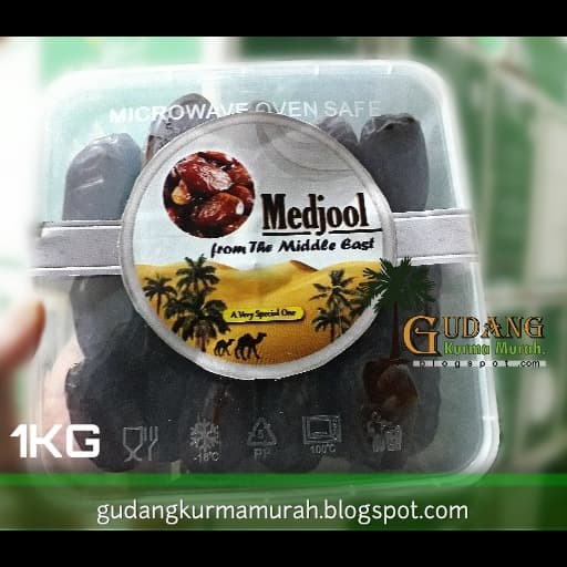 

Kurma Medjol Palestin Jumbo Repack @1kg Kurma Asli Palestin