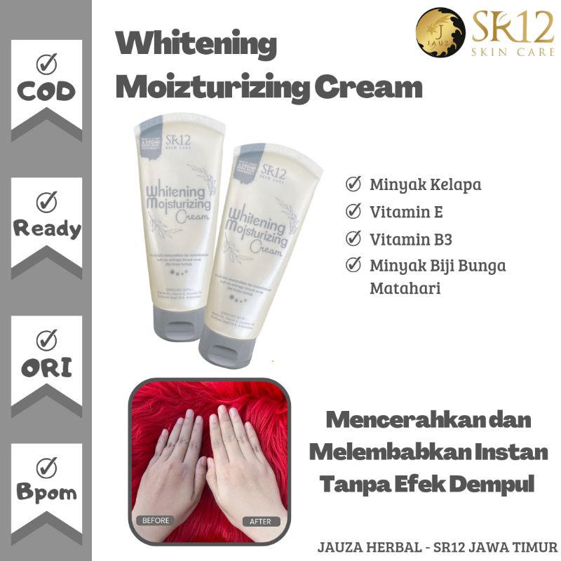 TRIALISTA WHITENING MOIZTURIZING CREAM SR12 | WMC | WMC SR12 | CREAM LIPATAN SR12