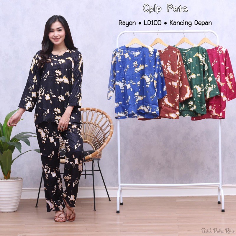 Baby Doll Panjang - One Set Rayon - CPLP