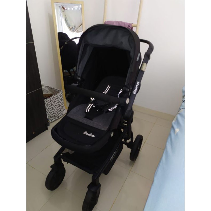 Baby Stroller Kereta Dorong Bayi Cocolatte Equinox BNS Series Black
