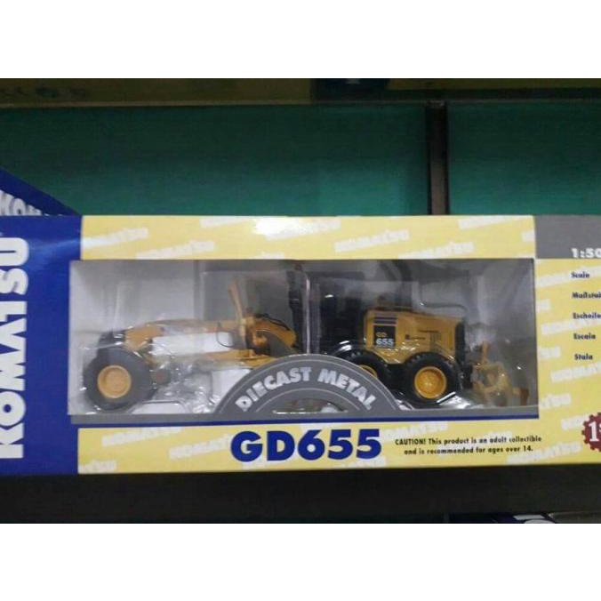 Diecast Miniatur Komatsu Gd655